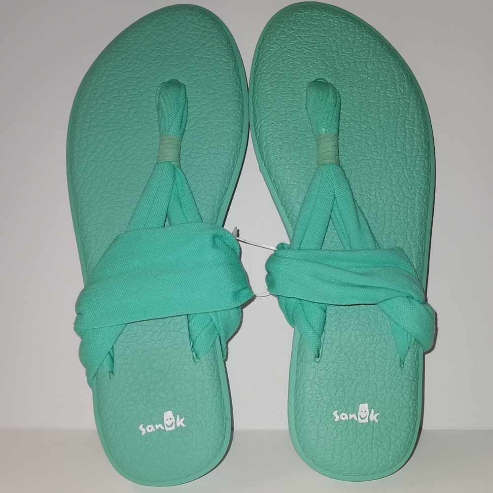 [Women's 10] NWOT Sanuk Yoga Sling Sandals
